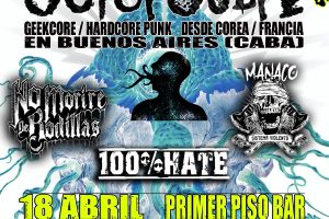 OCTOPOULPE en Buenos Aires CABA Organiza Metal Eterno Producciones