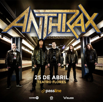 ANTHRAX en Argentina 2024