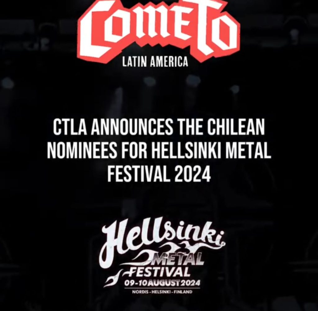 Hellsinki Metal Festival de Finlandia invita por primera vez a una banda chilena 