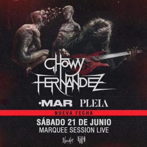 Chowy Fernandez presentará su nuevo y contundente EP en Palermo