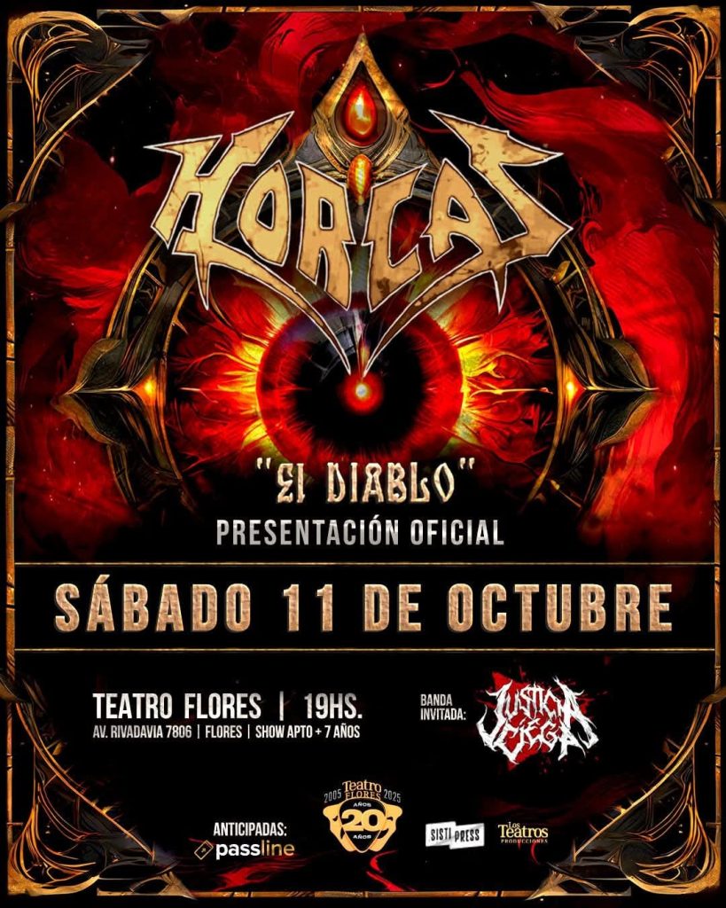 Horcas en Teatro Flores 2025