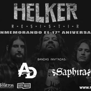 HELKER ESTARA CONMEMORANDO EL 17 ANIVERSARIO EN EL TEATRITO