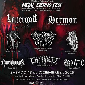 METAL ETERNO FEST 2025