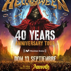 Helloween regresa a la Argentina a festejar sus 40 años de historia