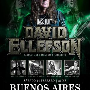 David Ellefson trae su aclamado BASSTORY a UNICLUB
