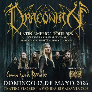 Draconian llega por primera vez a Argentina