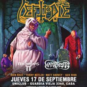  LEFT TO DIE REGRESA A ARGENTINA ESTE 17 DE SEPTIEMBRE